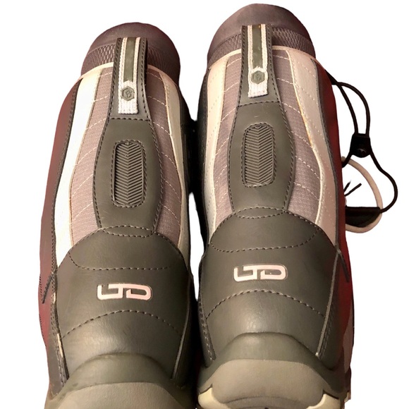 LTD Snowboarding Boots Gray Unisex size 8 - Picture 3 of 4